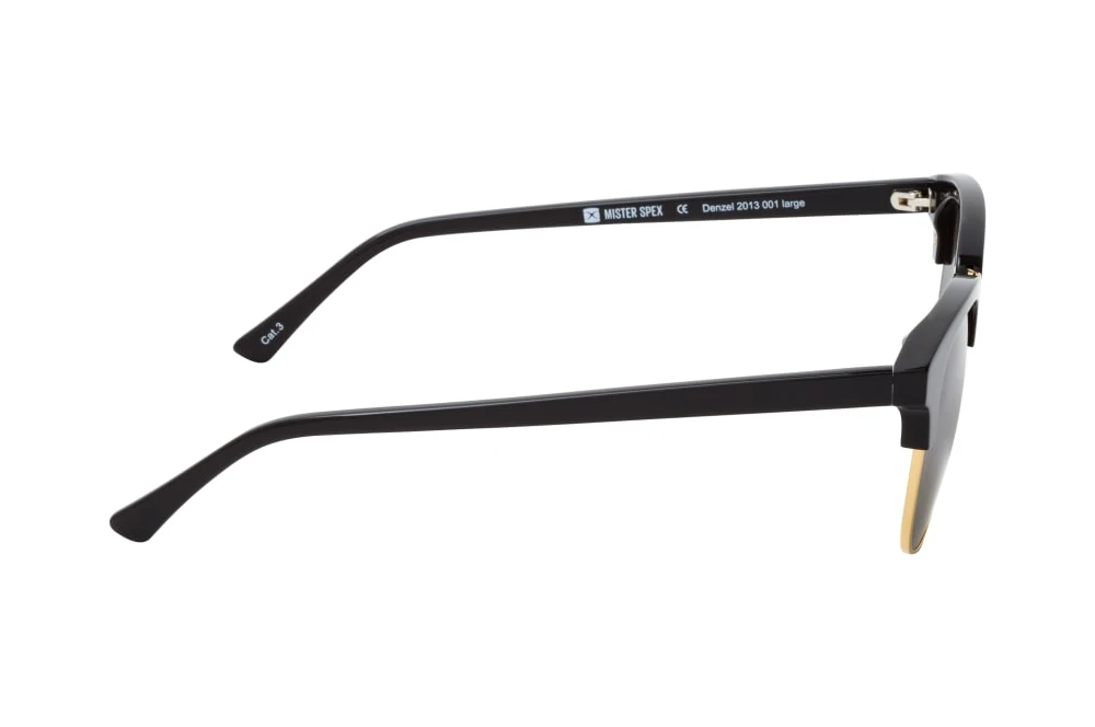 Mister Spex Collection Denzel 2013 001 Large Black - Gold 4 Mister Spex Collection Denzel 2013 001 Large Black - Gold – Bild 2