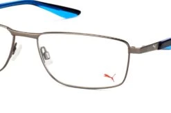 Puma PU 0065O 008 Ruthenium / Blue Crystal - Black -Modebrillen 6665827 f