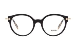 Miu Miu MU 04PV 1AB1O1 BLACK -Modebrillen 6755346 d