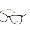 Carolina Herrera VHE 846 06X1 Black Top+White -Modebrillen 6774107 a