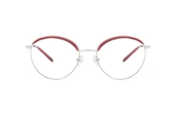 Mister Spex Collection Emilee 1013 F22 Silver / Bordeaux Transp. -Modebrillen 6776012 d