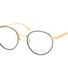 Bottega Veneta BV 1017O 001 GOLD-GOLD-TRANSPARENT -Modebrillen 6813360 a