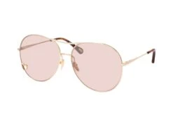 Chloé CH 0028S 004 GOLD-GOLD-PINK
