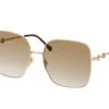 Gucci GG 0879S 002 GOLD-GOLD-BROWN -Modebrillen 6814365 a