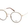 CO Optical Bates 1076 H23 Dark Rose Transp. / Gold -Modebrillen 6814707 a