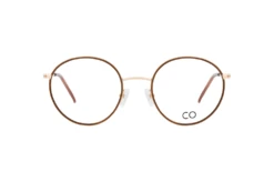 CO Optical Bates 1076 H23 Dark Rose Transp. / Gold -Modebrillen 6814707 d