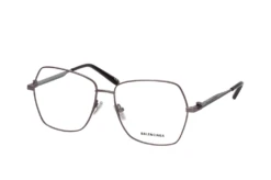 Balenciaga BB 0169O 002 RUTHENIUM-RUTHENIUM-TRANSPARENT