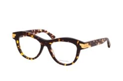 Bottega Veneta BV 1105O 002 HAVANA-HAVANA-TRANSPARENT