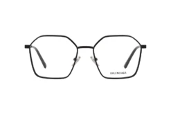 Balenciaga BB 0198O 001 BLACK-BLACK-TRANSPARENT -Modebrillen 6847211 d