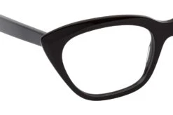 Balenciaga BB 0219O 001 BLACK-BLACK-TRANSPARENT -Modebrillen 6847229 f