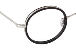 L.G.R Reunion Metal 01 Silver Matt / Acetate Black -Modebrillen 6849718 f