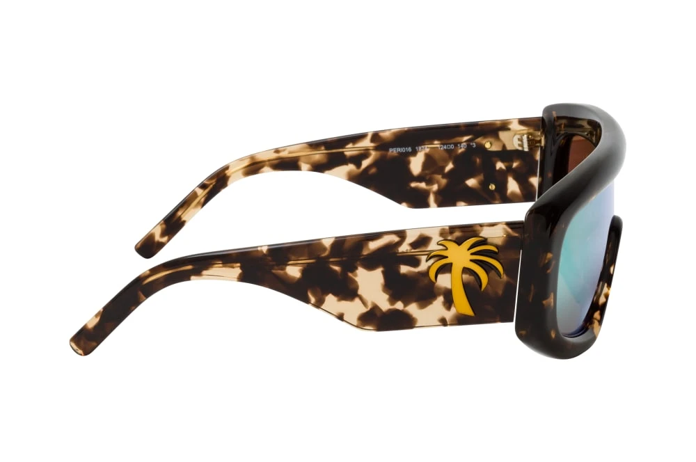 Palm Angels CARMEL PERI016 1874 Crystal HAVANA Mirror Glass 4 Palm Angels CARMEL PERI016 1874 Crystal HAVANA Mirror Glass – Bild 2