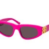 Balenciaga BB 0095S 006 PINK-GOLD-GREY -Modebrillen 6855555 a