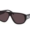 Alexander McQueen AM 0386S 001 BLACK-BLACK-GREY -Modebrillen 6855848 a