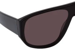 Alexander McQueen AM 0386S 001 BLACK-BLACK-GREY -Modebrillen 6855848 f