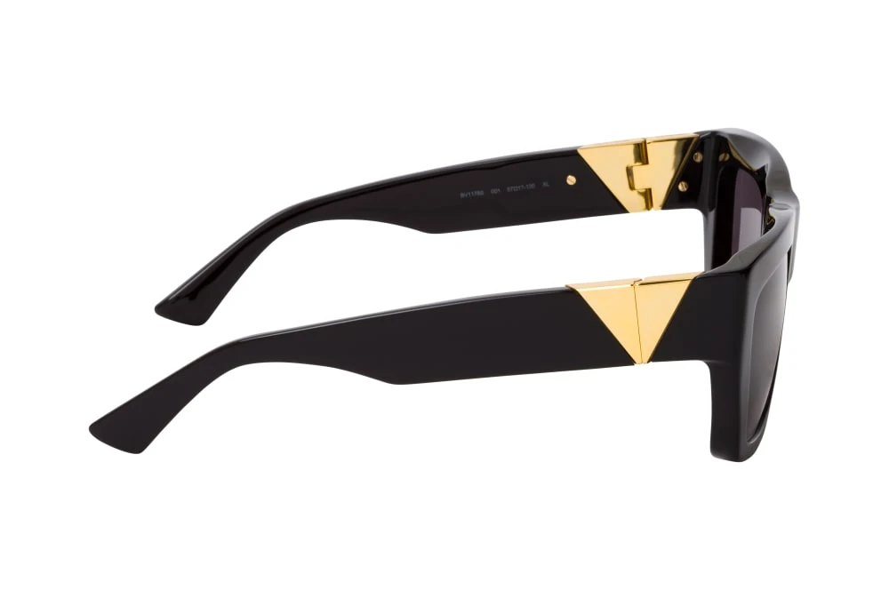 Bottega Veneta BV 1178S 001 BLACK-BLACK-GREY 4 Bottega Veneta BV 1178S 001 BLACK-BLACK-GREY – Bild 2