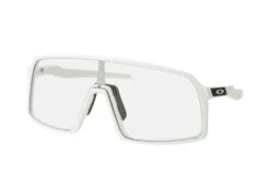 Oakley Sutro OO 9406 99 Clear To Black Iridium Photochromic MATTE WHITE