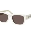Balenciaga BB 0262SA 003 WHITE-WHITE-GREY