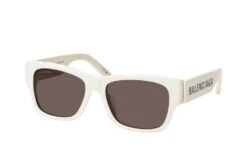 Balenciaga BB 0262SA 003 WHITE-WHITE-GREY