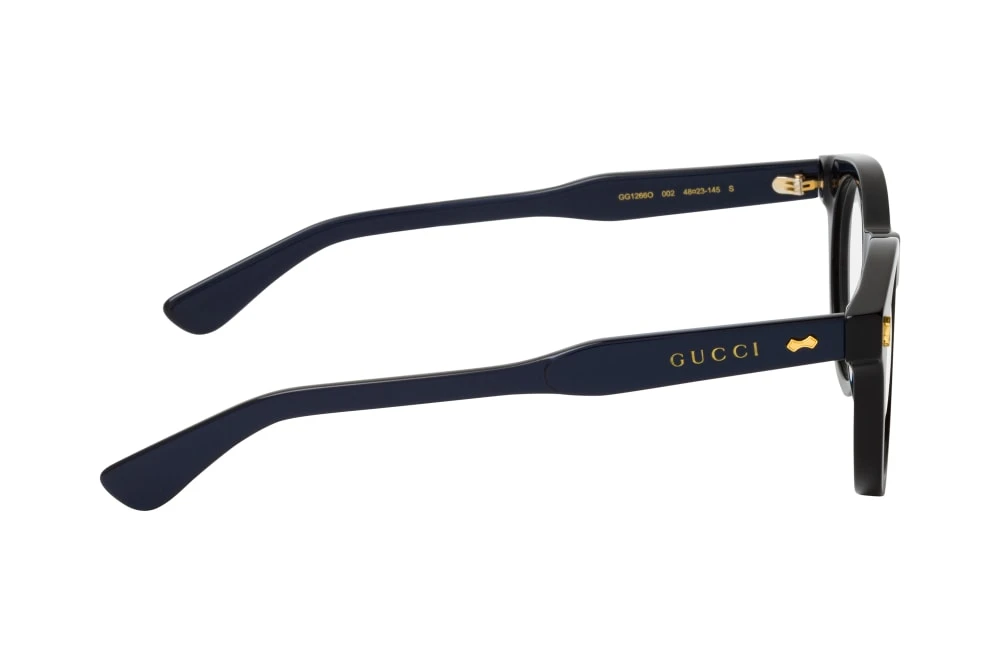 Gucci GG 1266O 002 BLUE-BLUE-TRANSPARENT 4 Gucci GG 1266O 002 BLUE-BLUE-TRANSPARENT – Bild 2