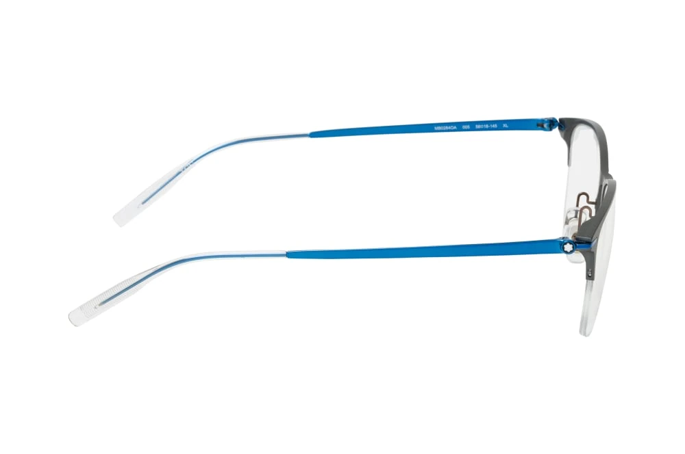 MONTBLANC MB 0284OA 005 BLUE-BLUE-TRANSPARENT 4 MONTBLANC MB 0284OA 005 BLUE-BLUE-TRANSPARENT – Bild 2