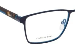 Fila VFI 711 08KA MATT BLUE WITH COLOURED PARTS -Modebrillen 7381578 f