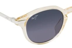 Maui Jim MJ 0622S 21 Shiny Trans Yellow W/Silver -Modebrillen 7646195 f