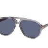 Gucci GG 1443S 005 GREY-GREY-BLUE