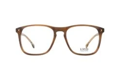 Lozza VL 4332 0VBQ TRASP.STRIPED BROWN -Modebrillen 7816564 d