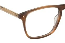 Lozza VL 4332 0VBQ TRASP.STRIPED BROWN -Modebrillen 7816564 f